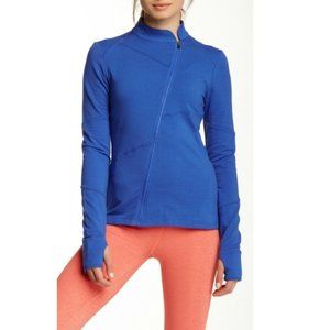 Fabletics Davis Jacket w Asymmetical Zip, Sz Lg